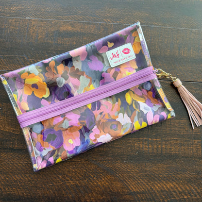 Clear Top Makeup Junkie Bags