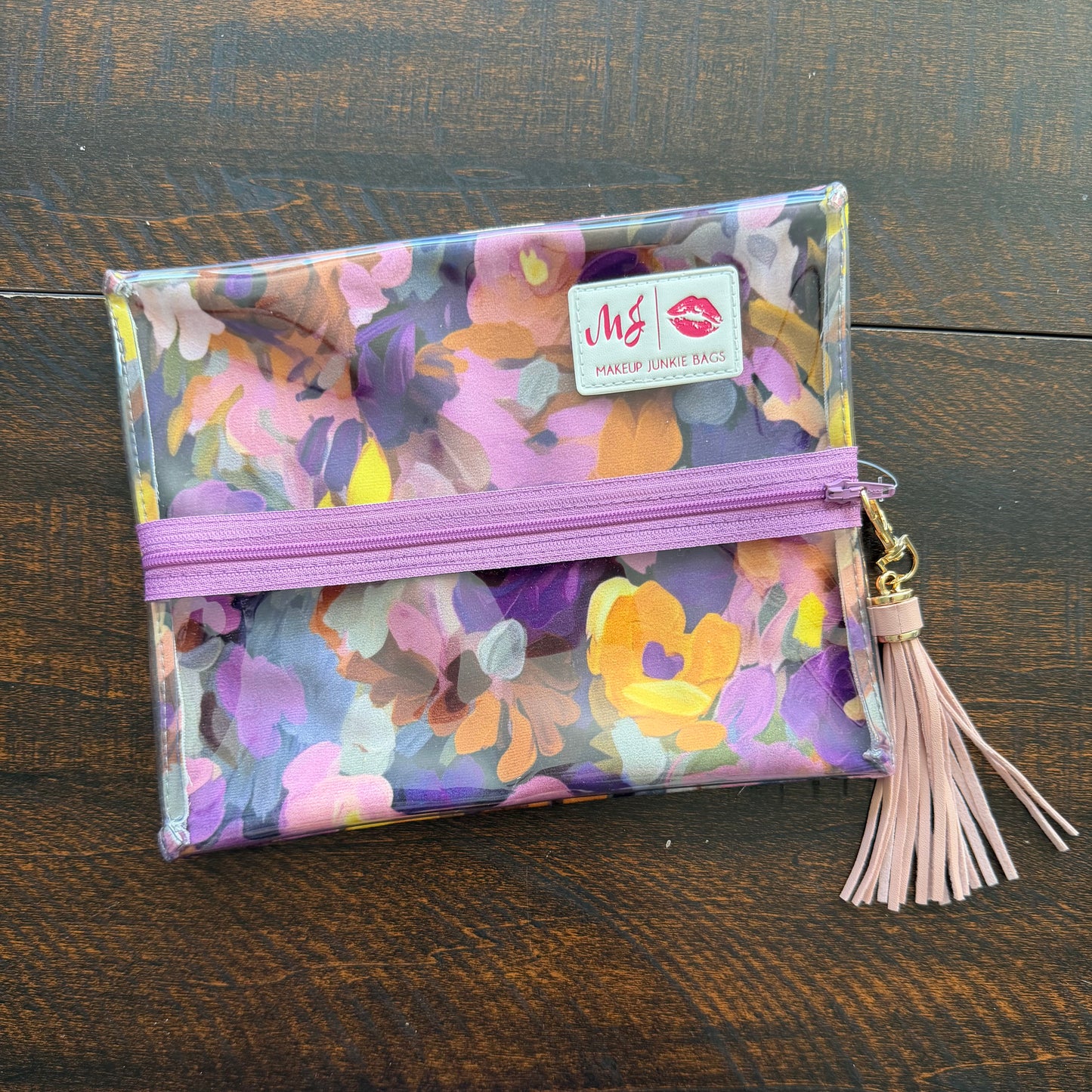 Clear Top Makeup Junkie Bags