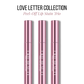 The Love Letter Collection - Peel-Off Lip Stain Trio