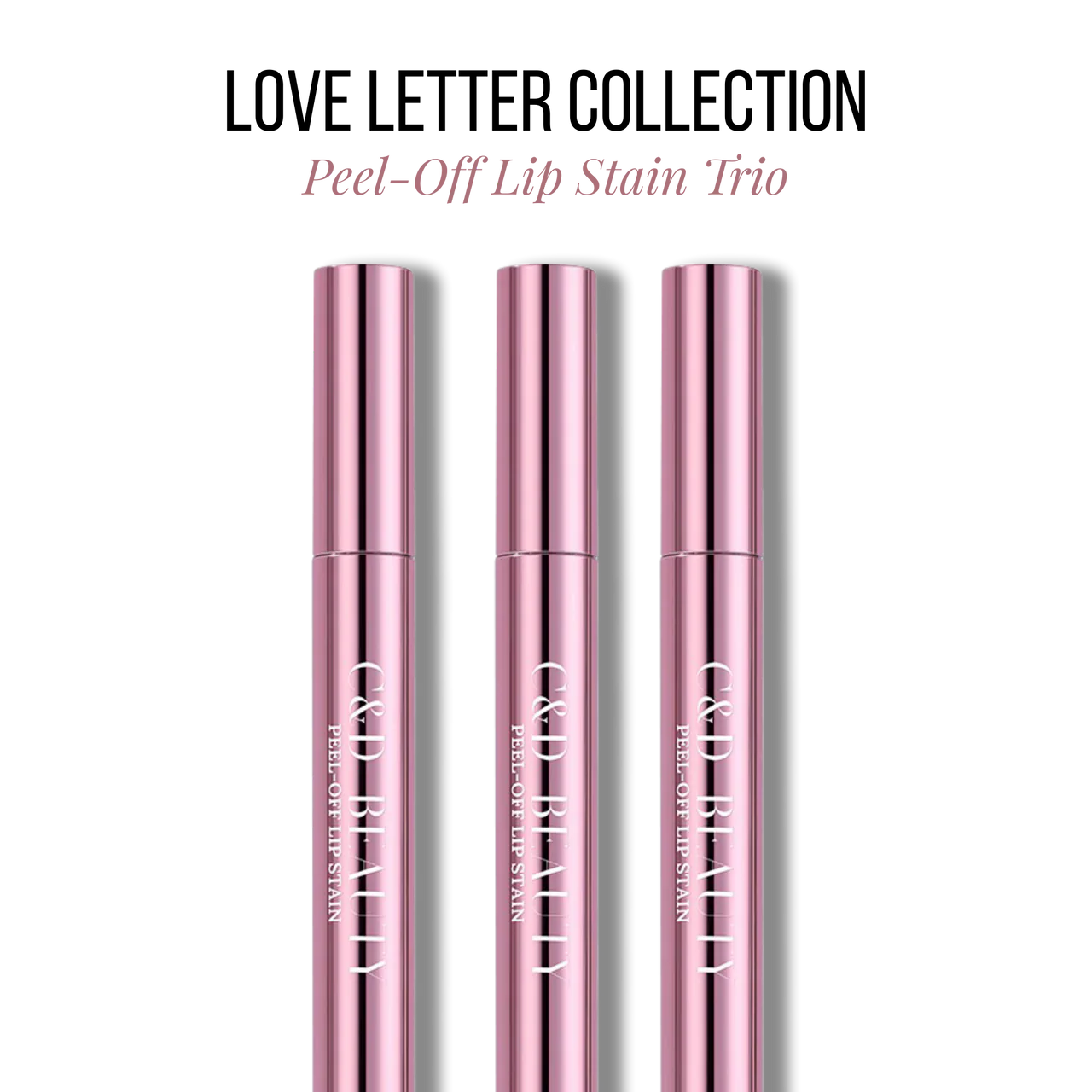 The Love Letter Collection - Peel-Off Lip Stain Trio