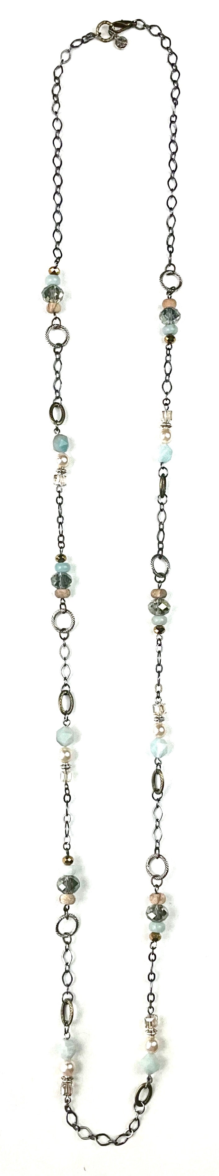 Coastal Vibes Long Layer Necklace