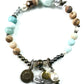 Coast Vibes Stretch Bracelet with Daisy Dangle