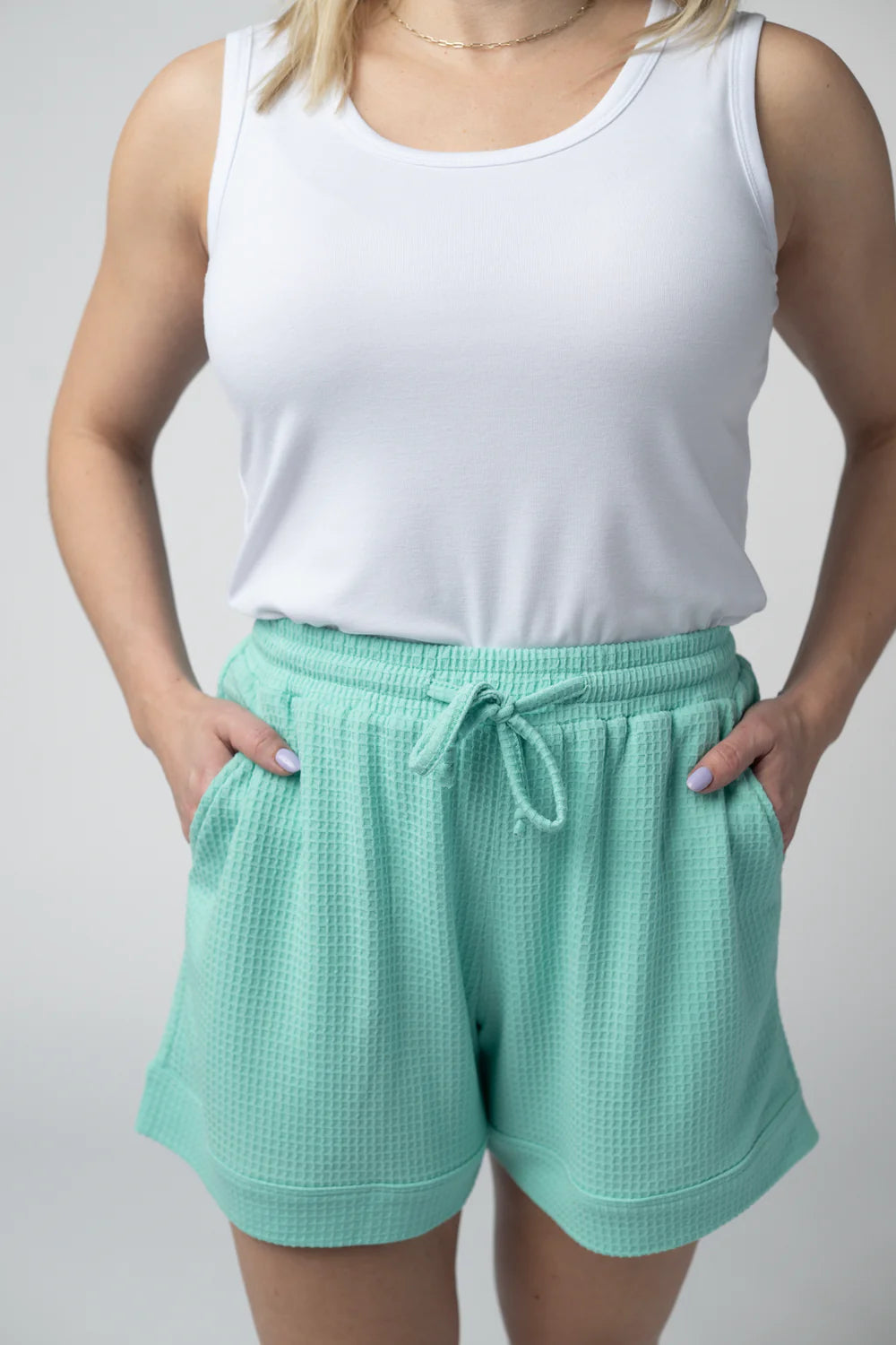 Weslie Waffle Shorts