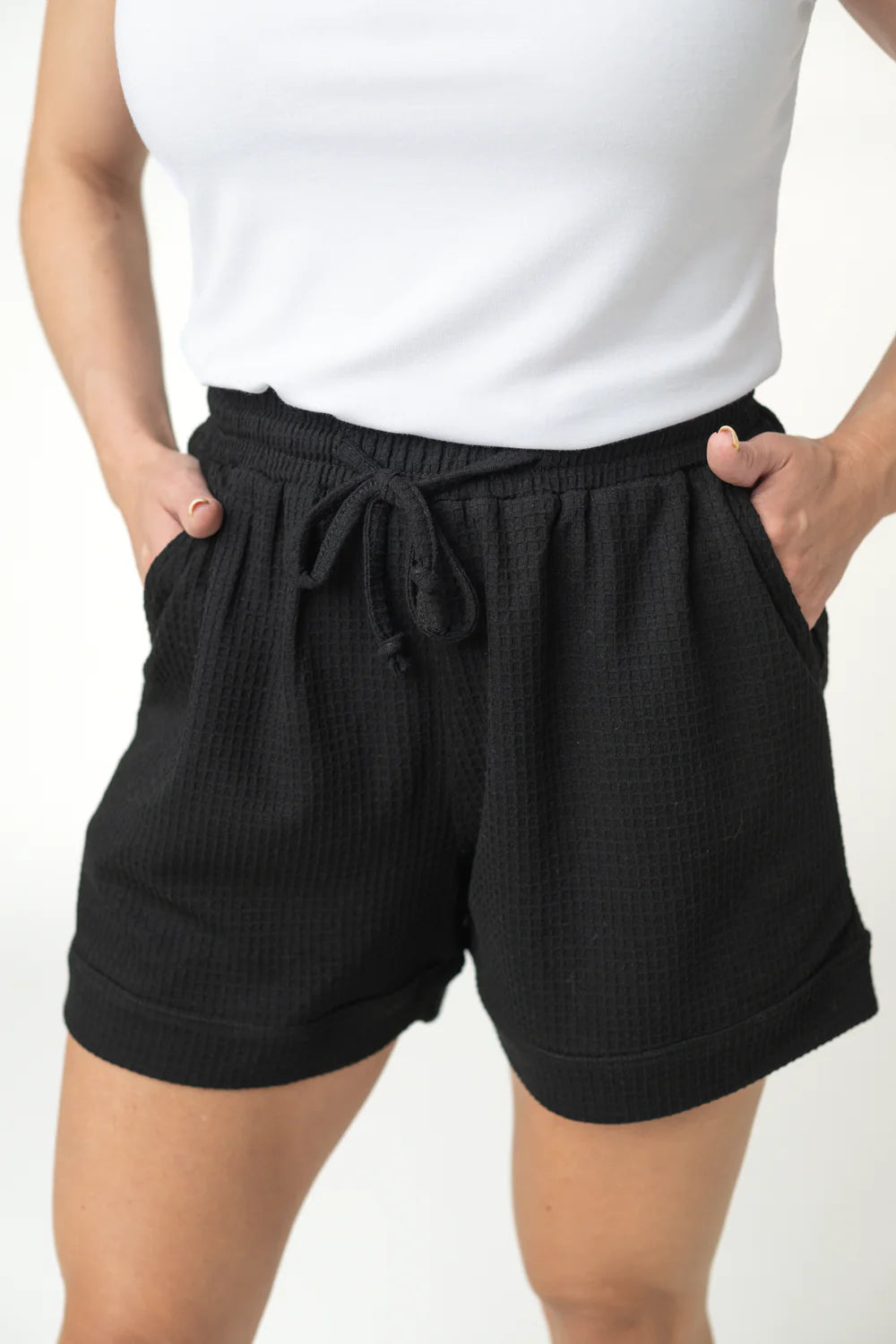 Weslie Waffle Shorts