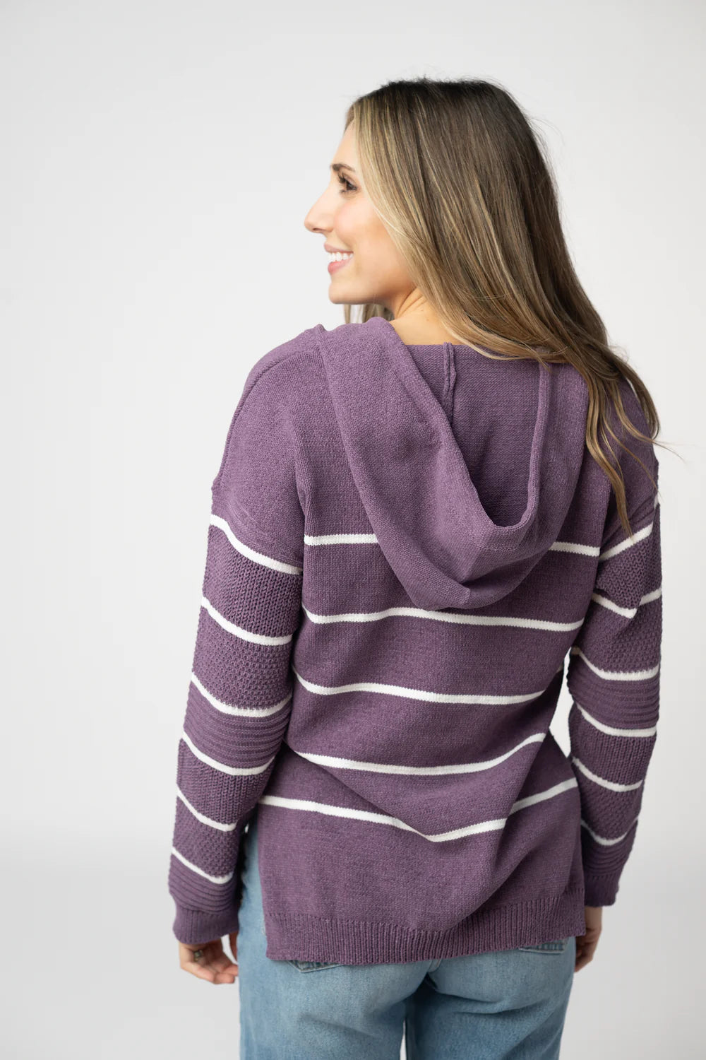 Maddie Striped Hoodie