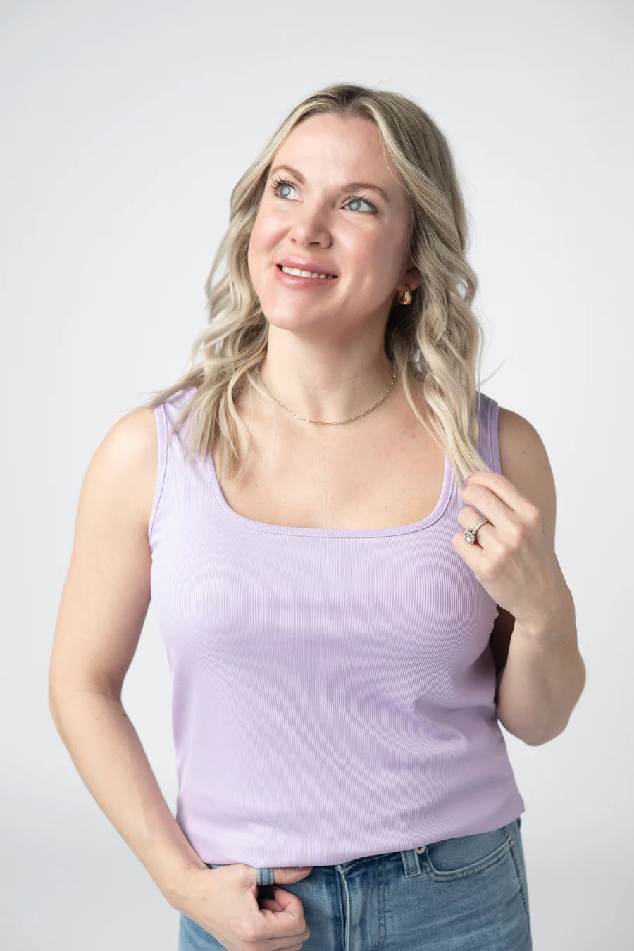 Rachel Ribbed Tank