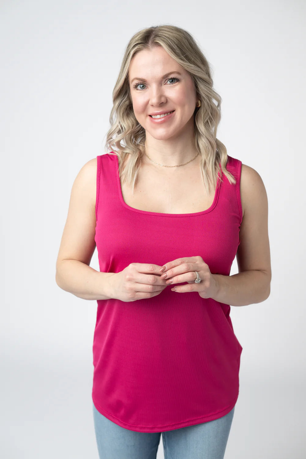 Rachel Ribbed Tank