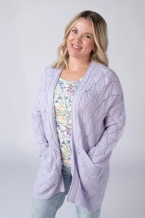 Open Knit Cardigan