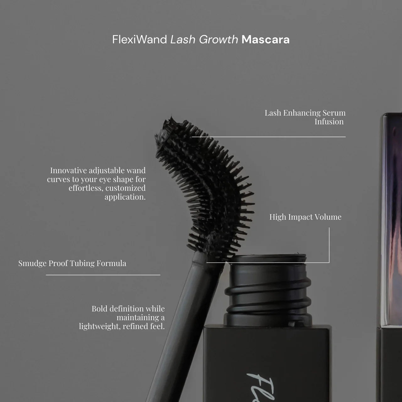 FlexiWand Lash Growth Mascara - C&D Beauty