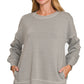 Hi-Low Pocket Pullover