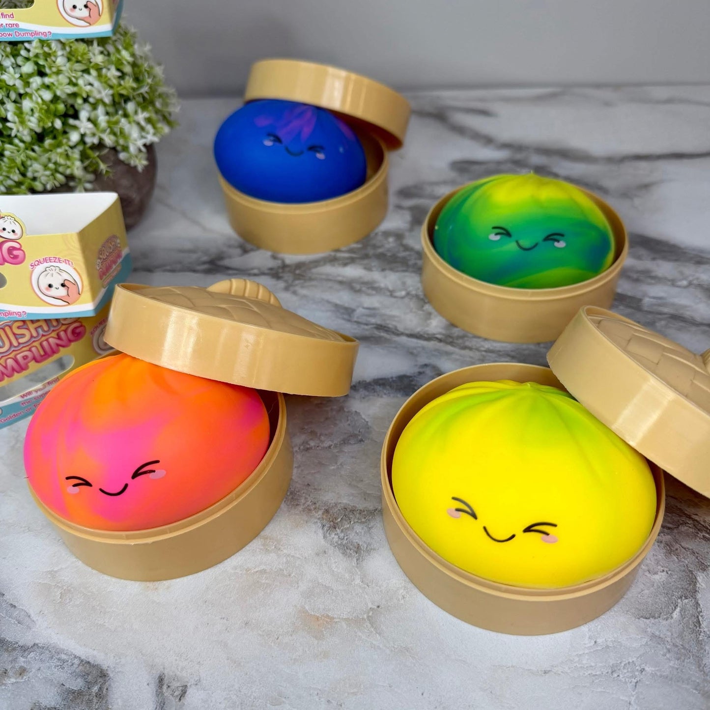 Dumpling Squish Toys