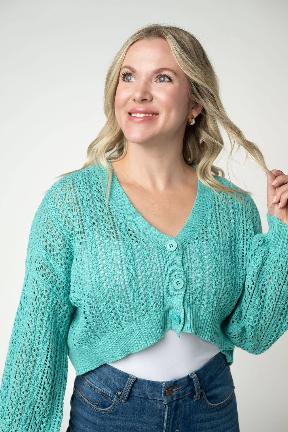 Callie Cropped Cardigan