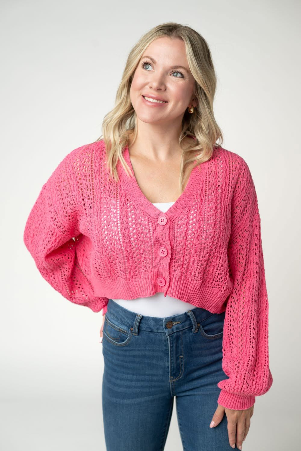 Callie Cropped Cardigan
