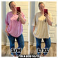 Mineral Wash Cotton Oversized Boyfriend Tee Zenana