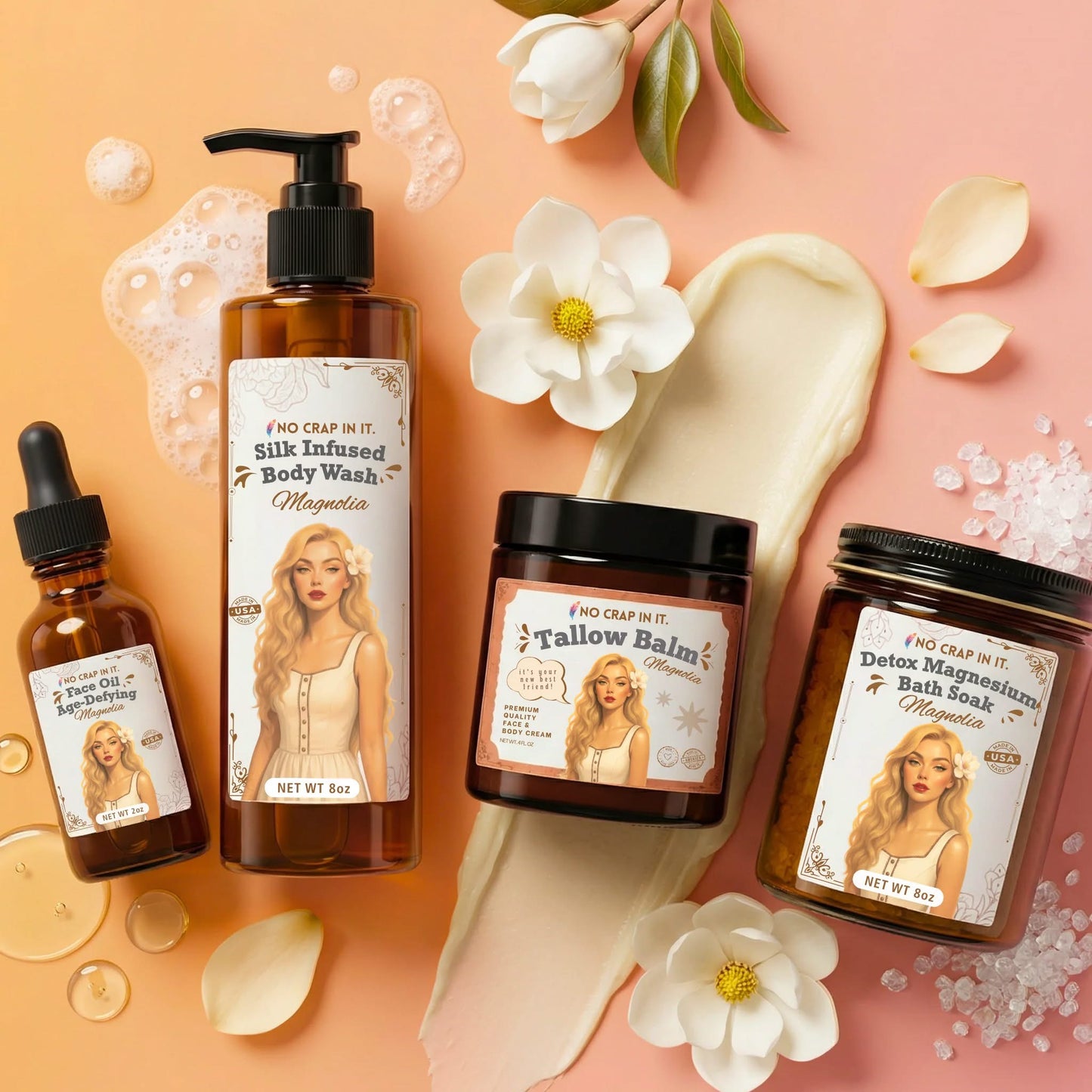 Magnolia Face Oil - No Crap In It