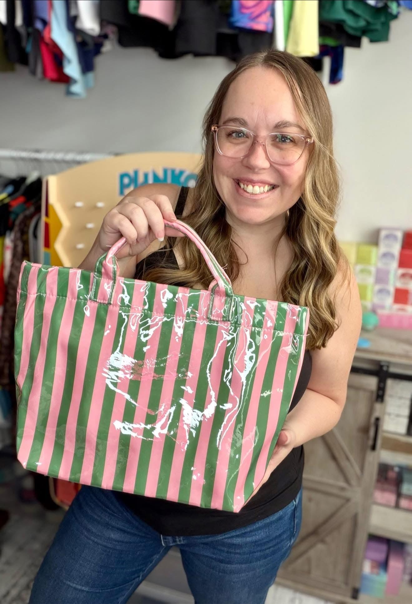 Summer Stripe Tote