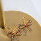 Confetti Bow Earrings