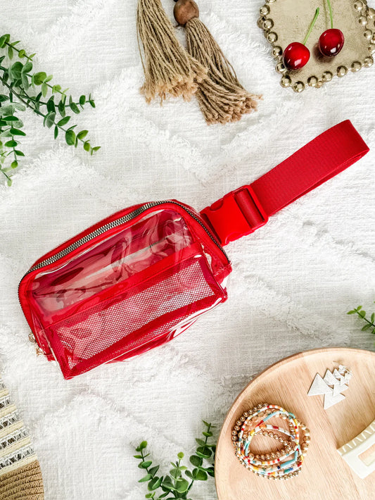 Clear Belt Bag