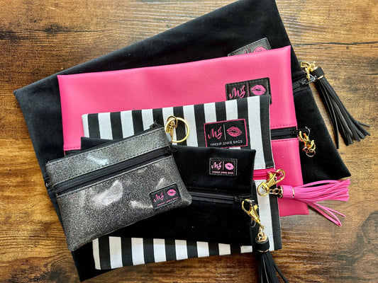 Pink & Black Set - Makeup Junkie