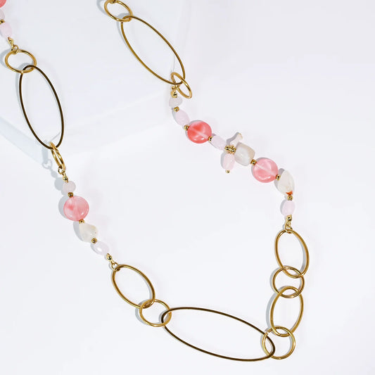 Blush Loops Necklace