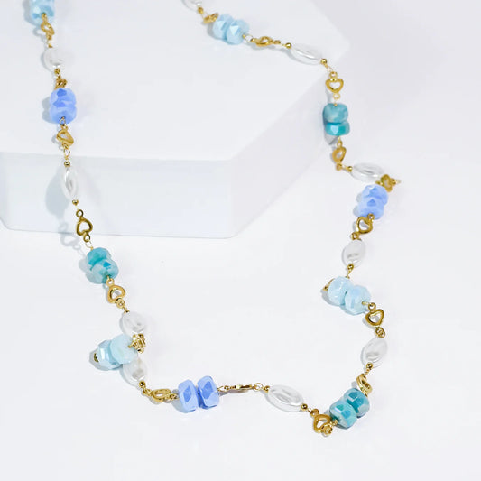 Blue Tide Necklace