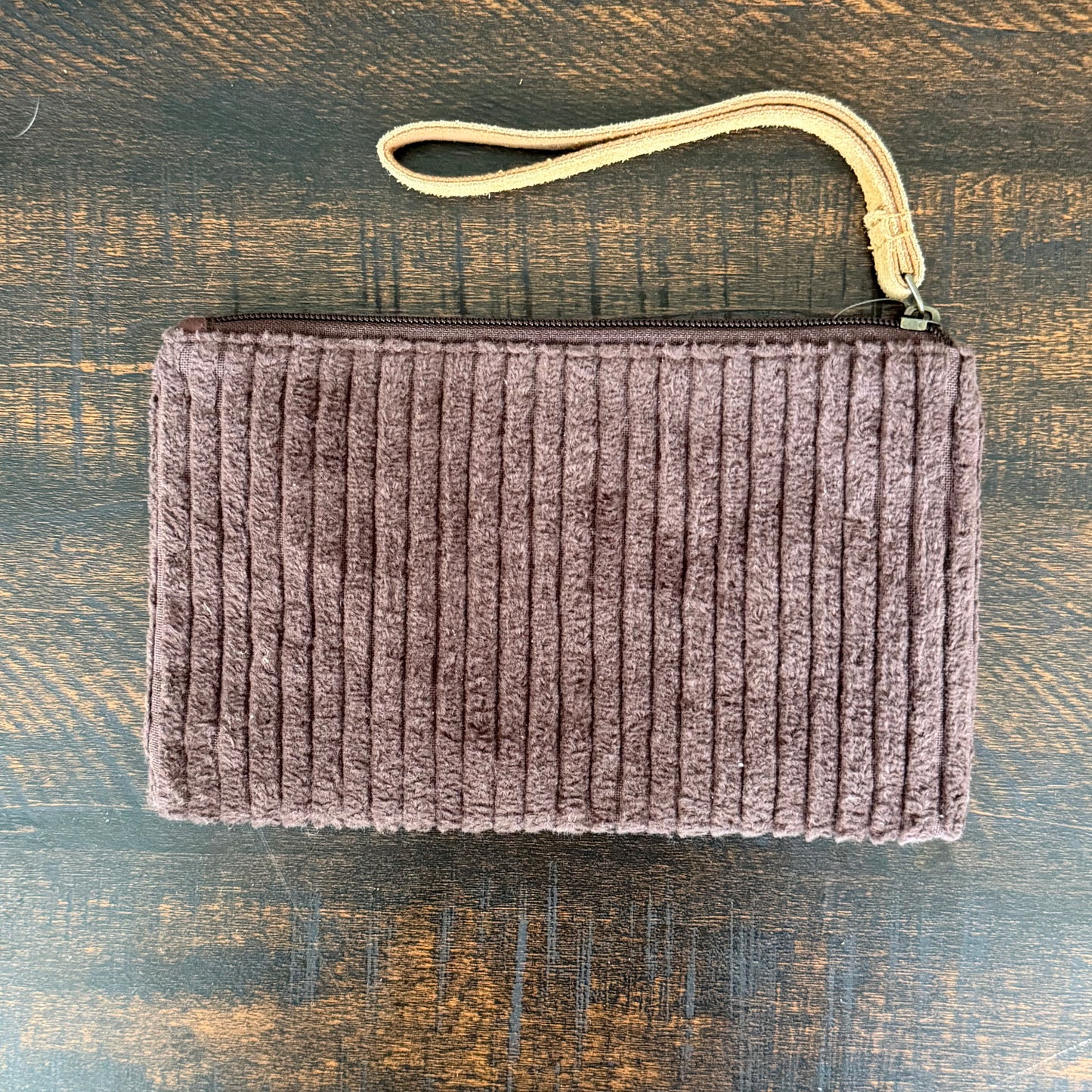 Corduroy Wristlet