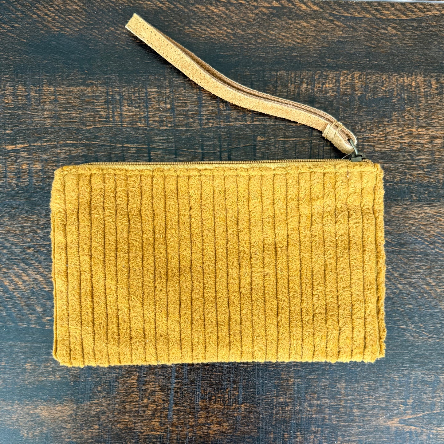 Corduroy Wristlet