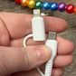 2 in 1 Beaded Chargers