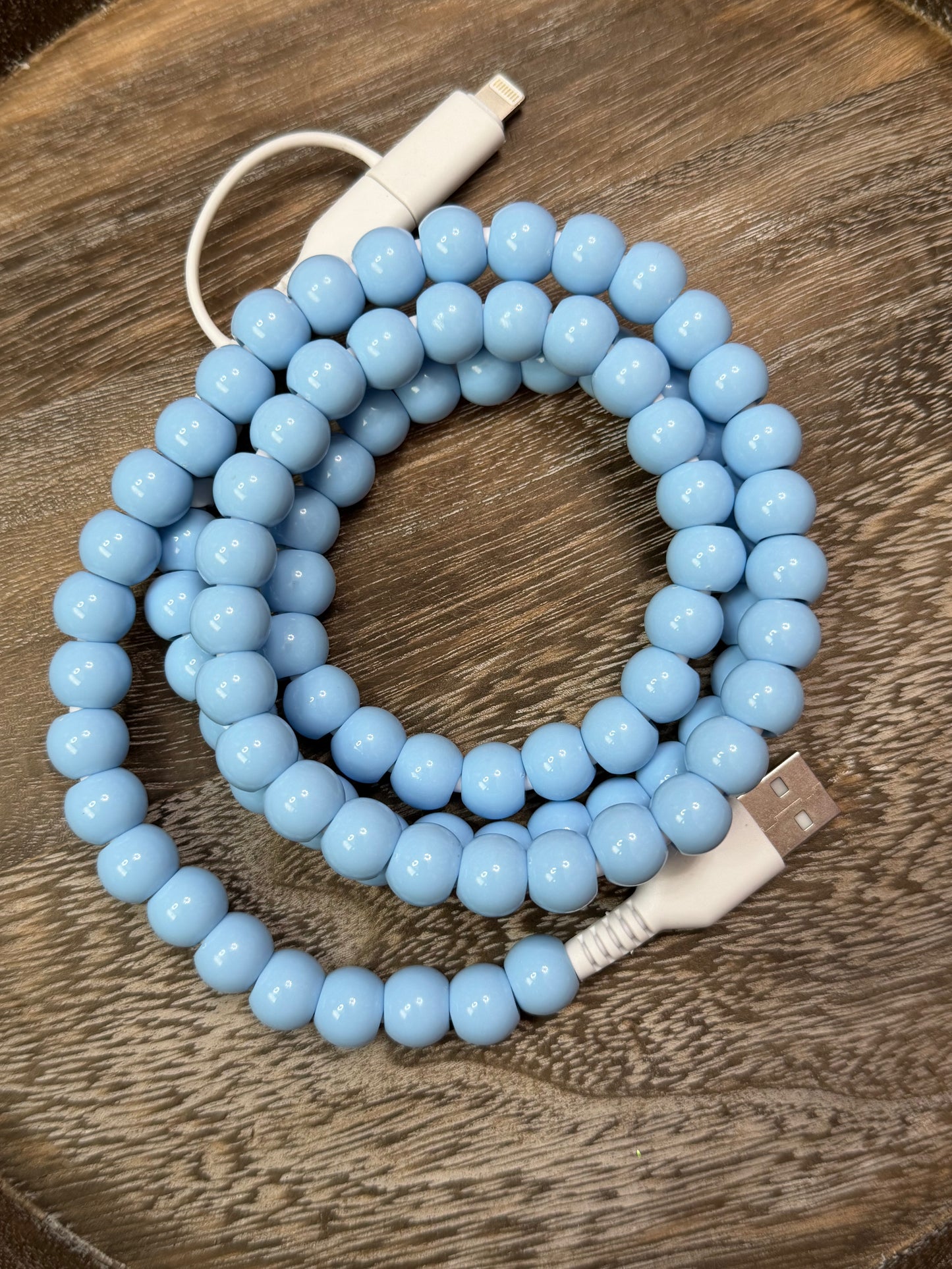 2 in 1 Beaded Chargers