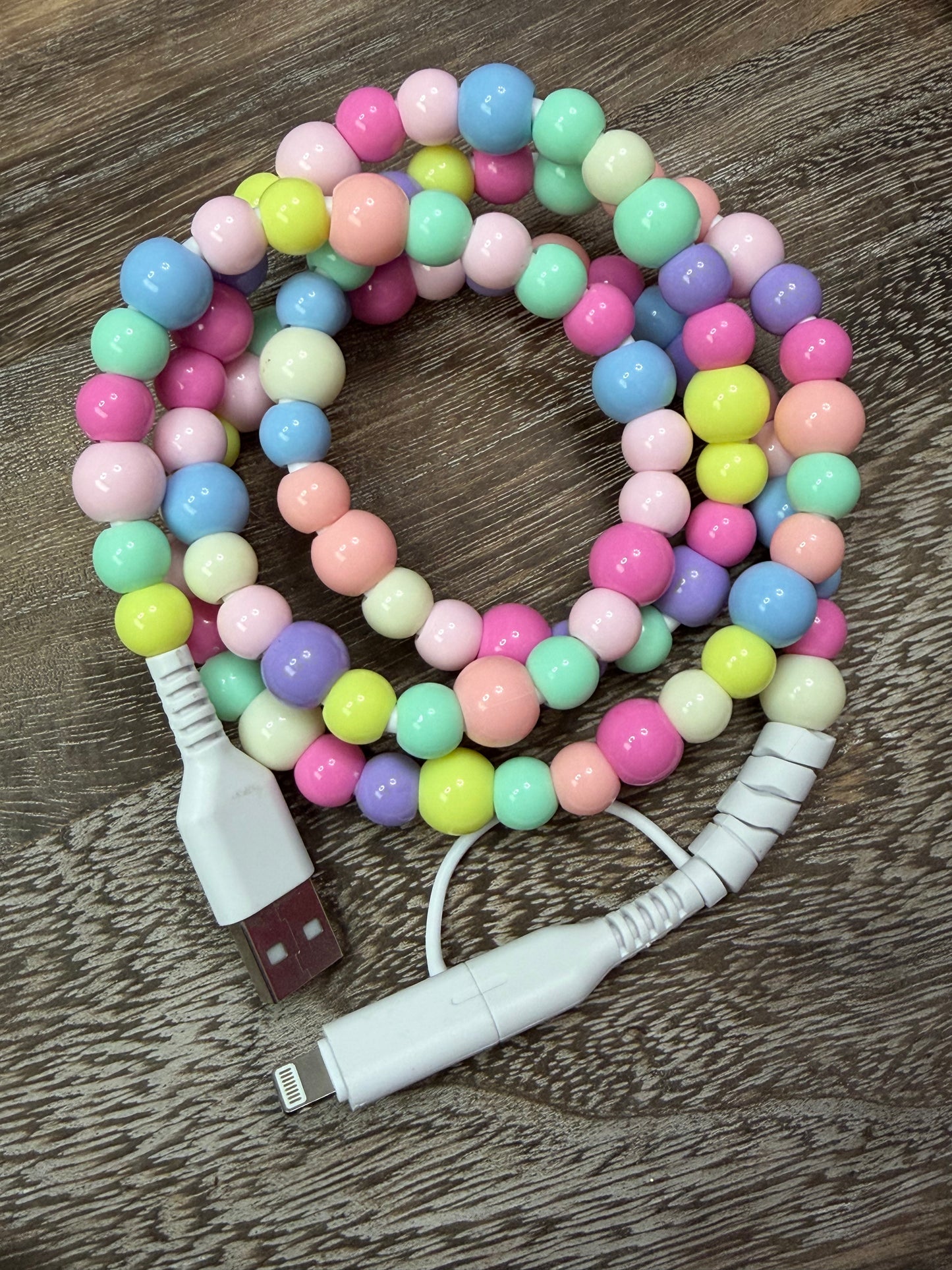 2 in 1 Beaded Chargers