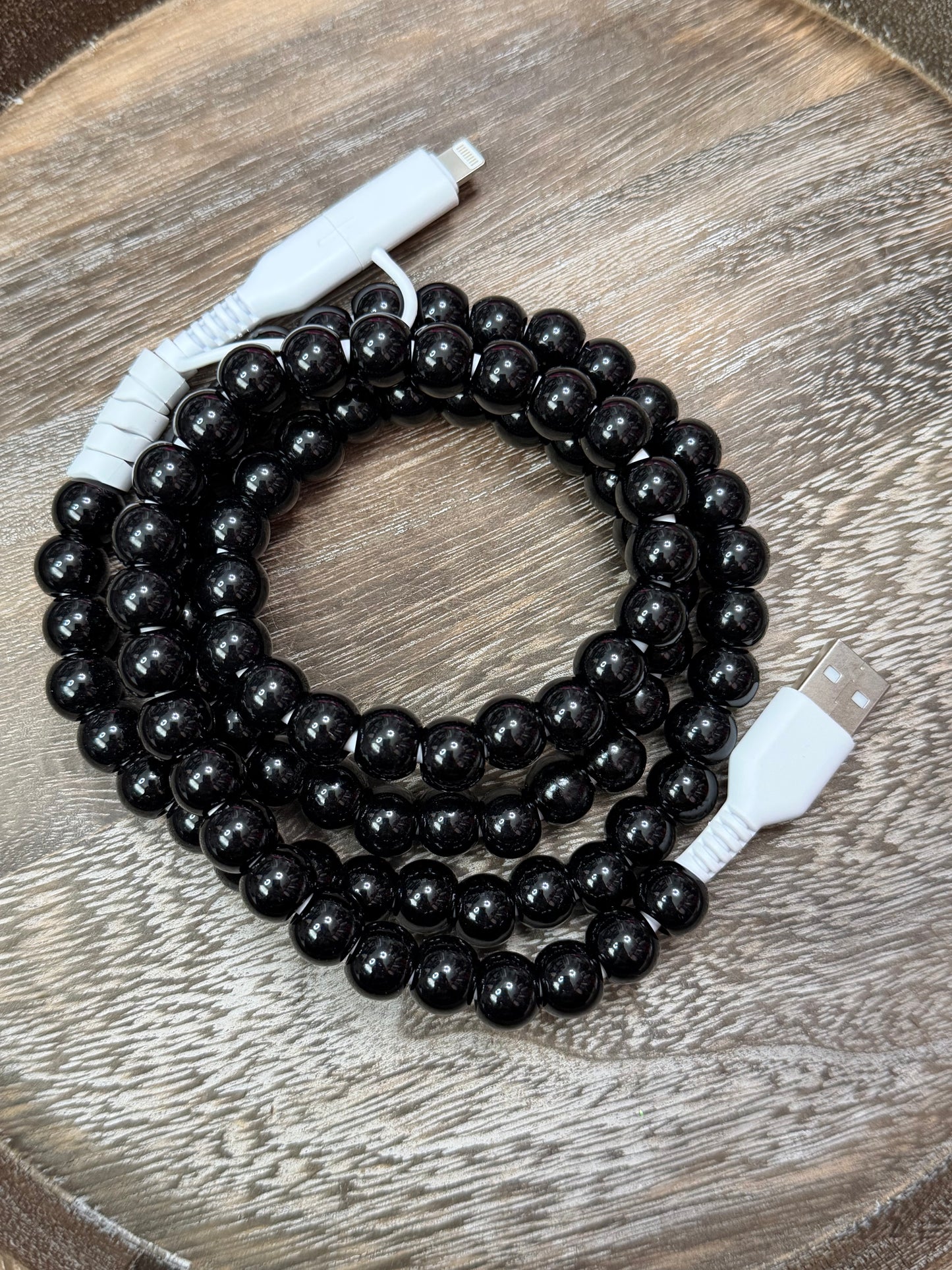 2 in 1 Beaded Chargers