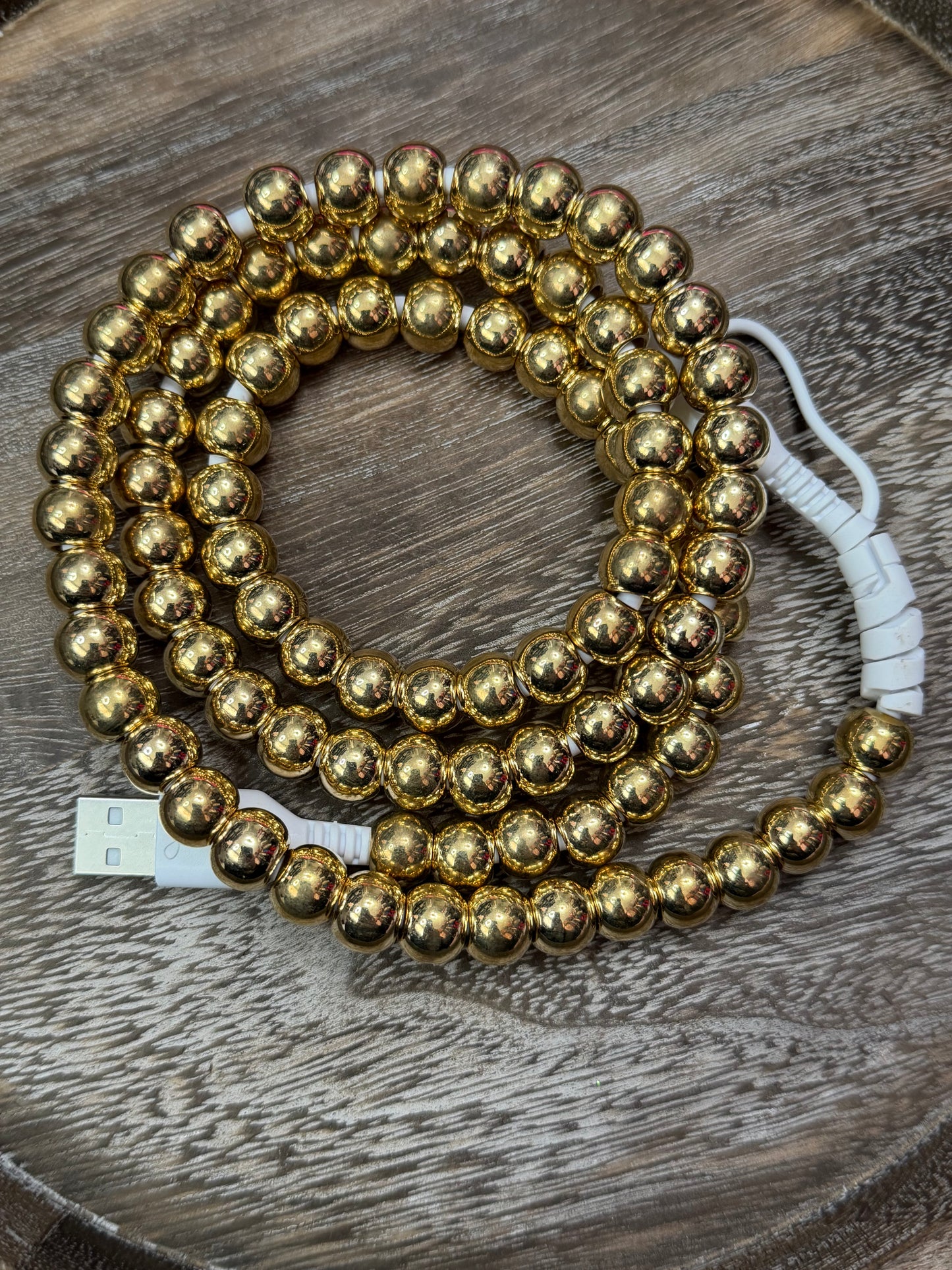 2 in 1 Beaded Chargers