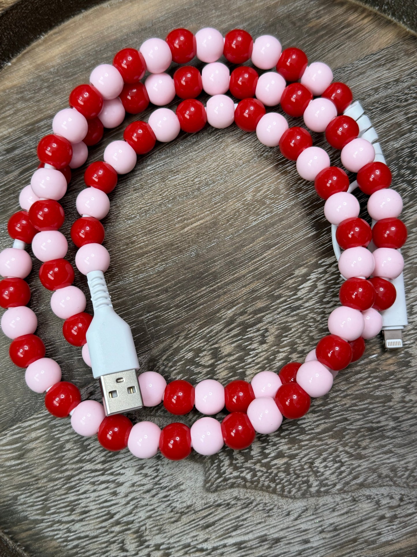 2 in 1 Beaded Chargers