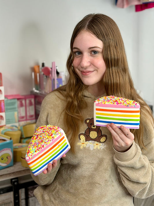 Cake Slice Squish Toy