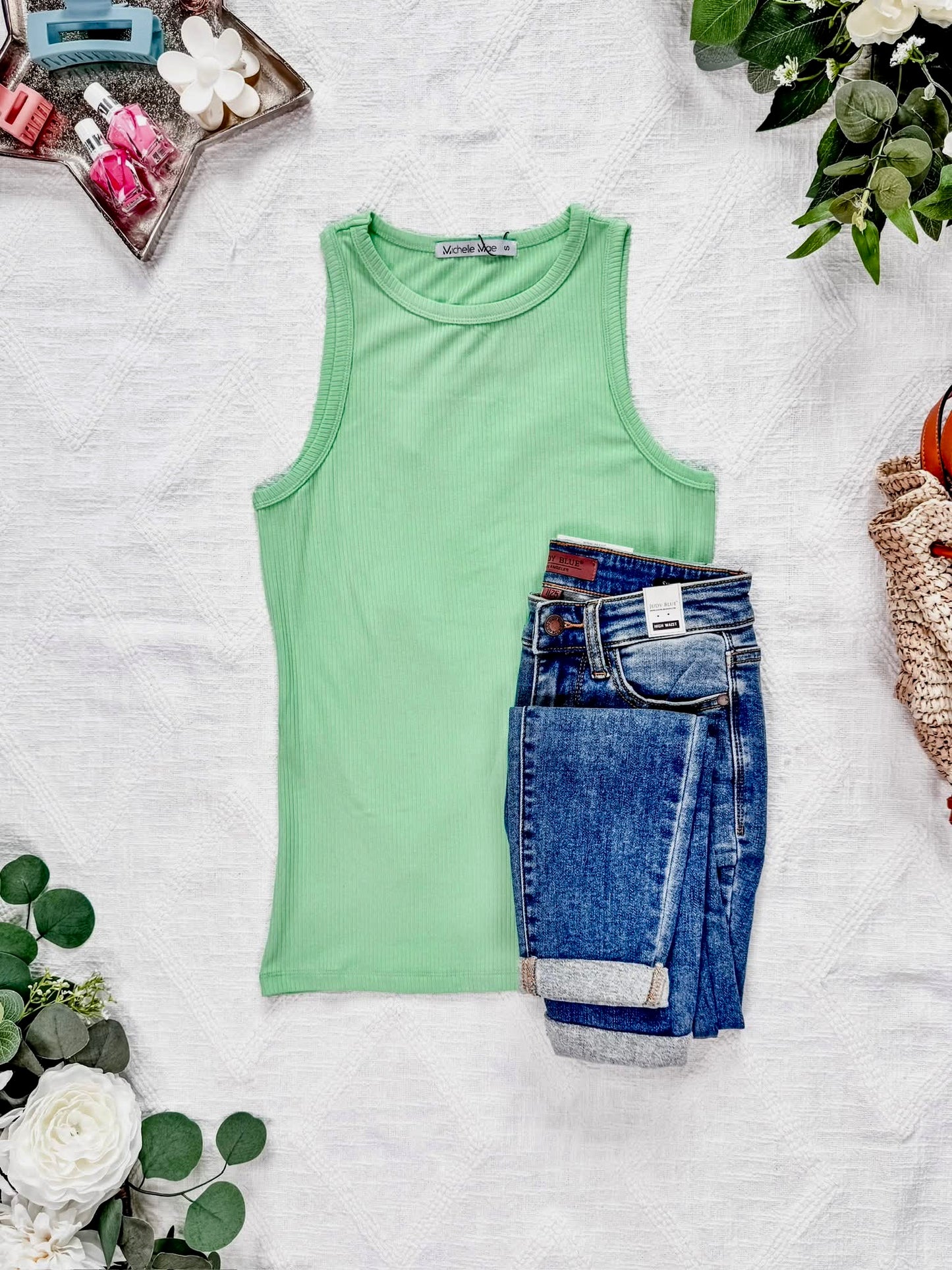 Tara Ribbed Tank