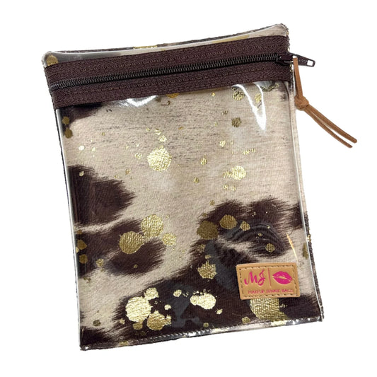 Multi-Use Clear Front Pouch - Makeup Junkie