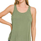 Zenana Flowy Rayon Tank