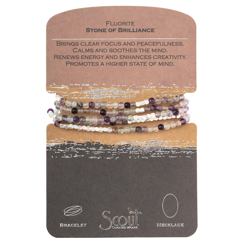Scout Stone Wrap Bracelet/Necklace