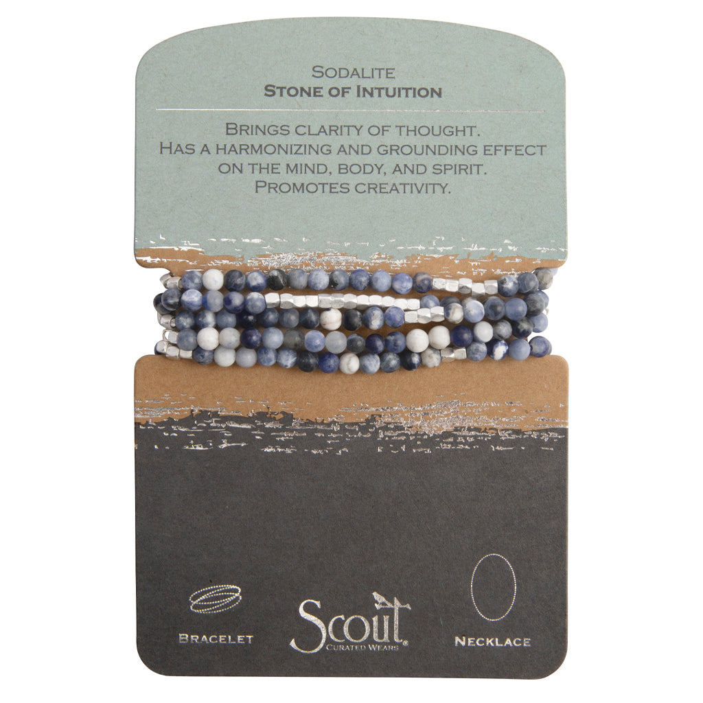 Scout Stone Wrap Bracelet/Necklace