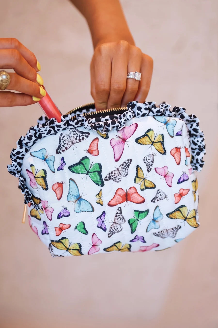 Quilted Travel Pouch