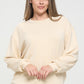Sofie Soft Modal Oversized Crew w/Pockets