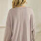 Soft Flow Fleece Loose Fit Sweatshirt