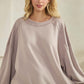 Soft Flow Fleece Loose Fit Sweatshirt