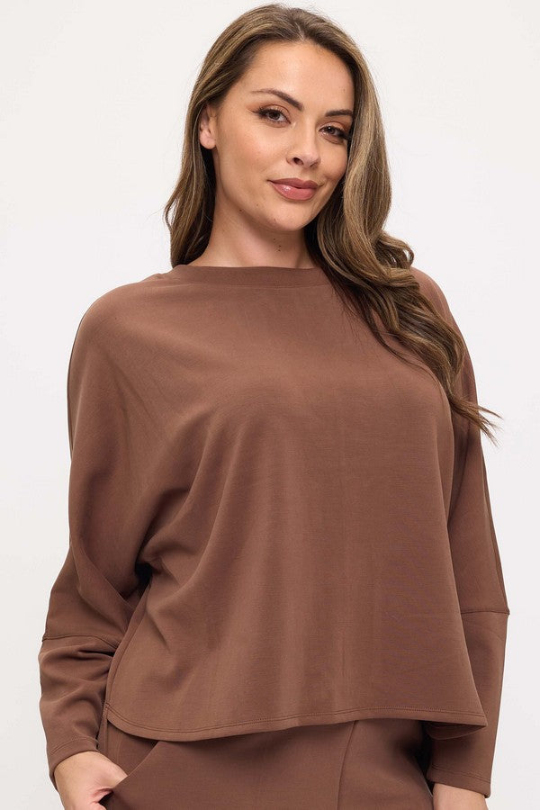 Sofie Soft Dolman Crew Neck