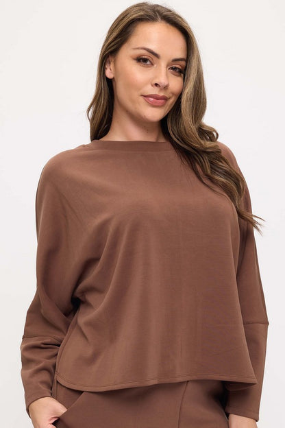 Sofie Soft Dolman Crew Neck