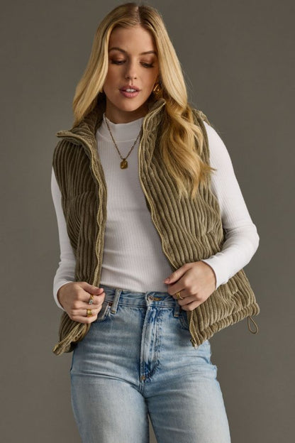 Corduroy Vest