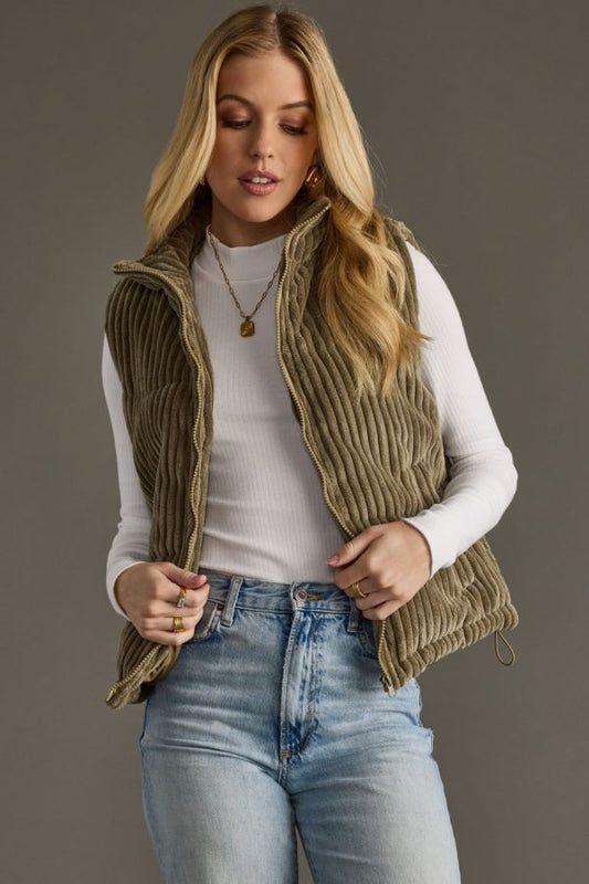 Corduroy Vest