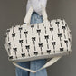Black Bow Duffle Bag