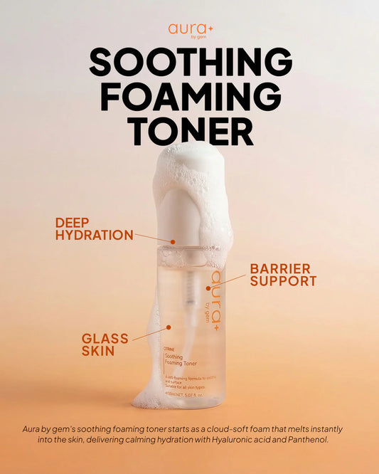 Aura - Soothing Foaming Toner