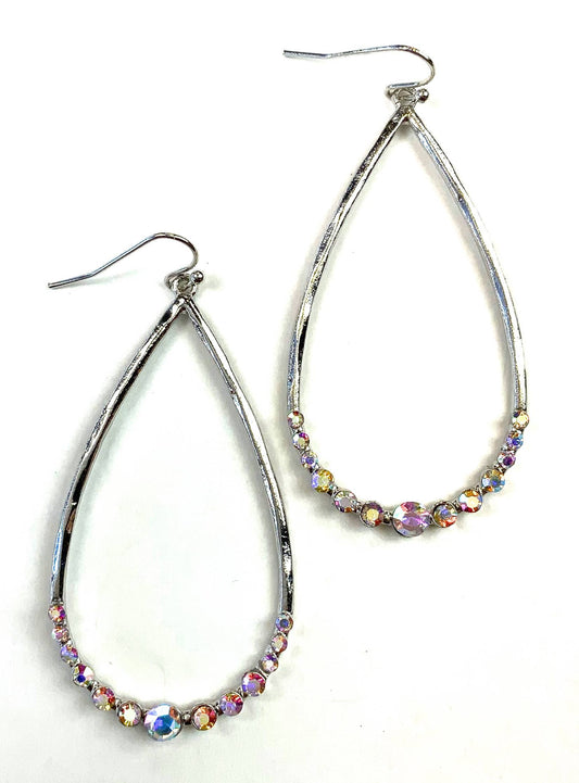 Sparkle Teardrop Earrings